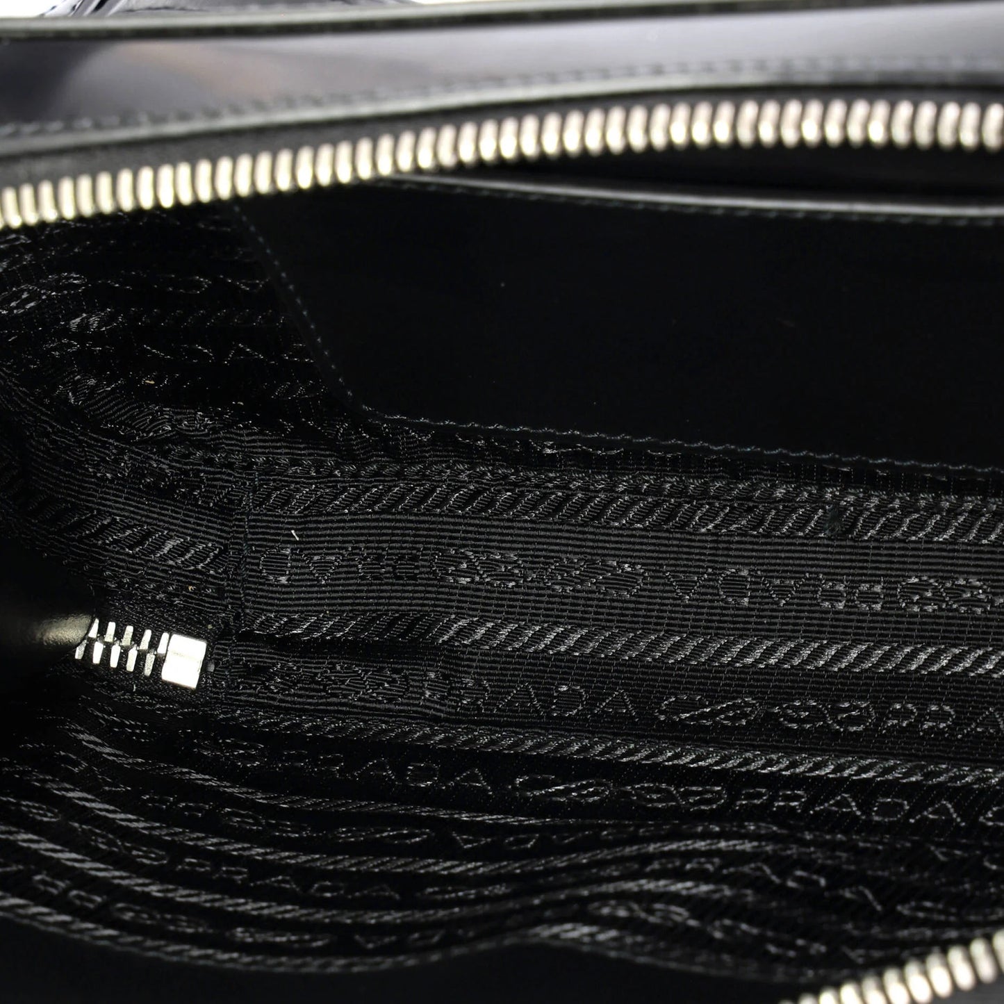 Prada Brique Camera Crossbody Bag Spazzolato Leather Small