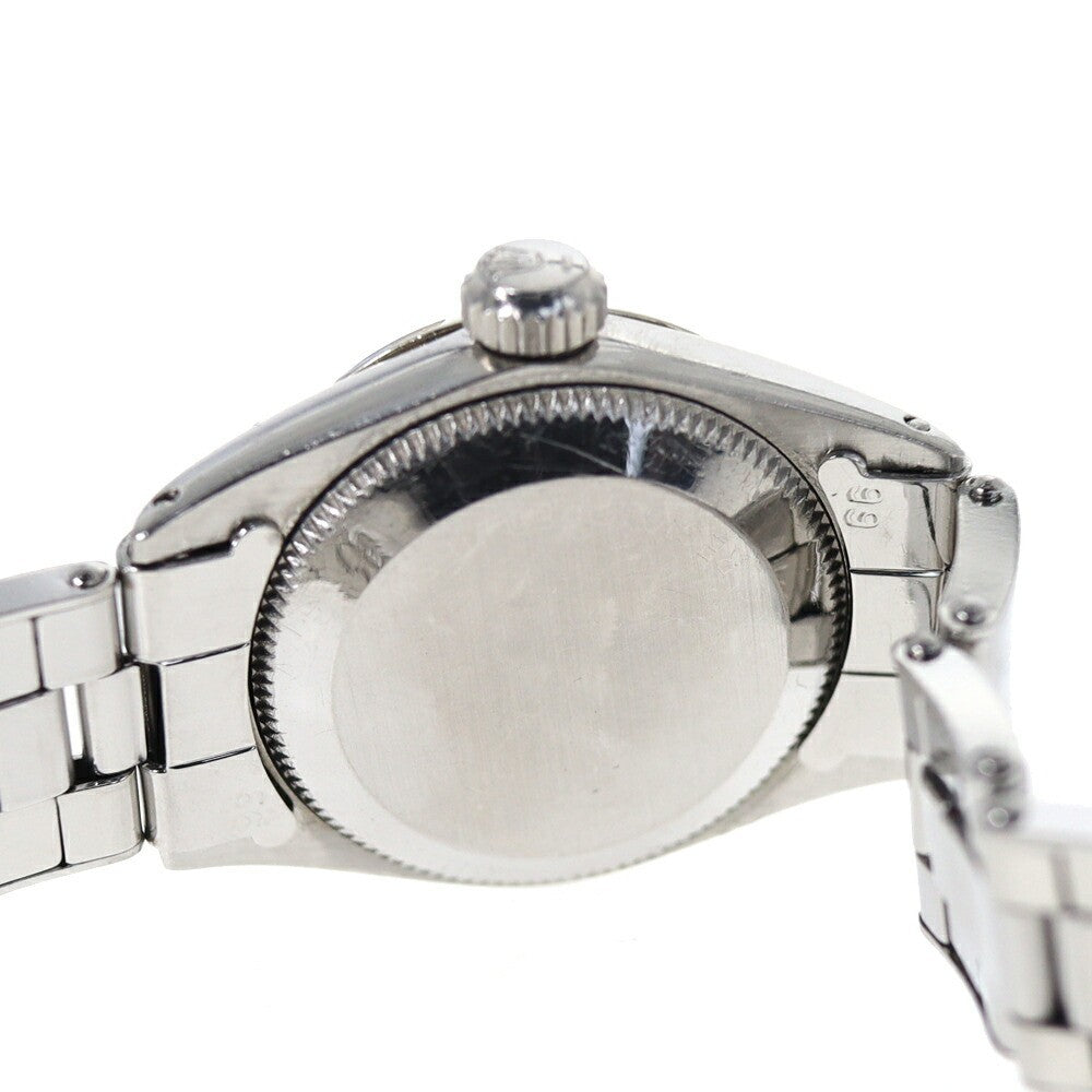 Rolex Oyster Date 6517 Silver Case Size 26.0Mm Ladies Used Watch #61423