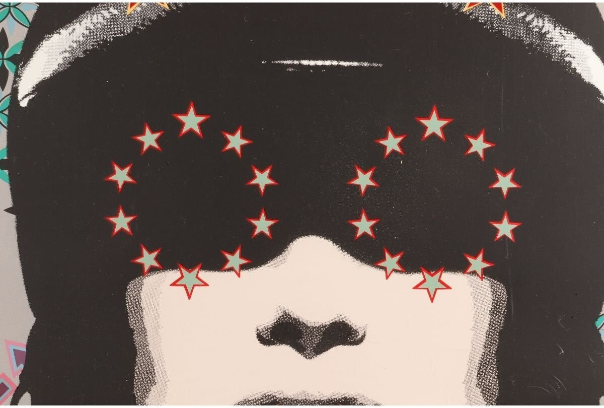 Static (British) Signed Original Silkscreen