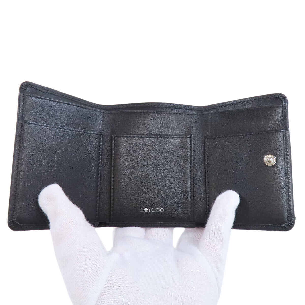 Jimmy Choo Bifold Wallet with Coin Pocket Star