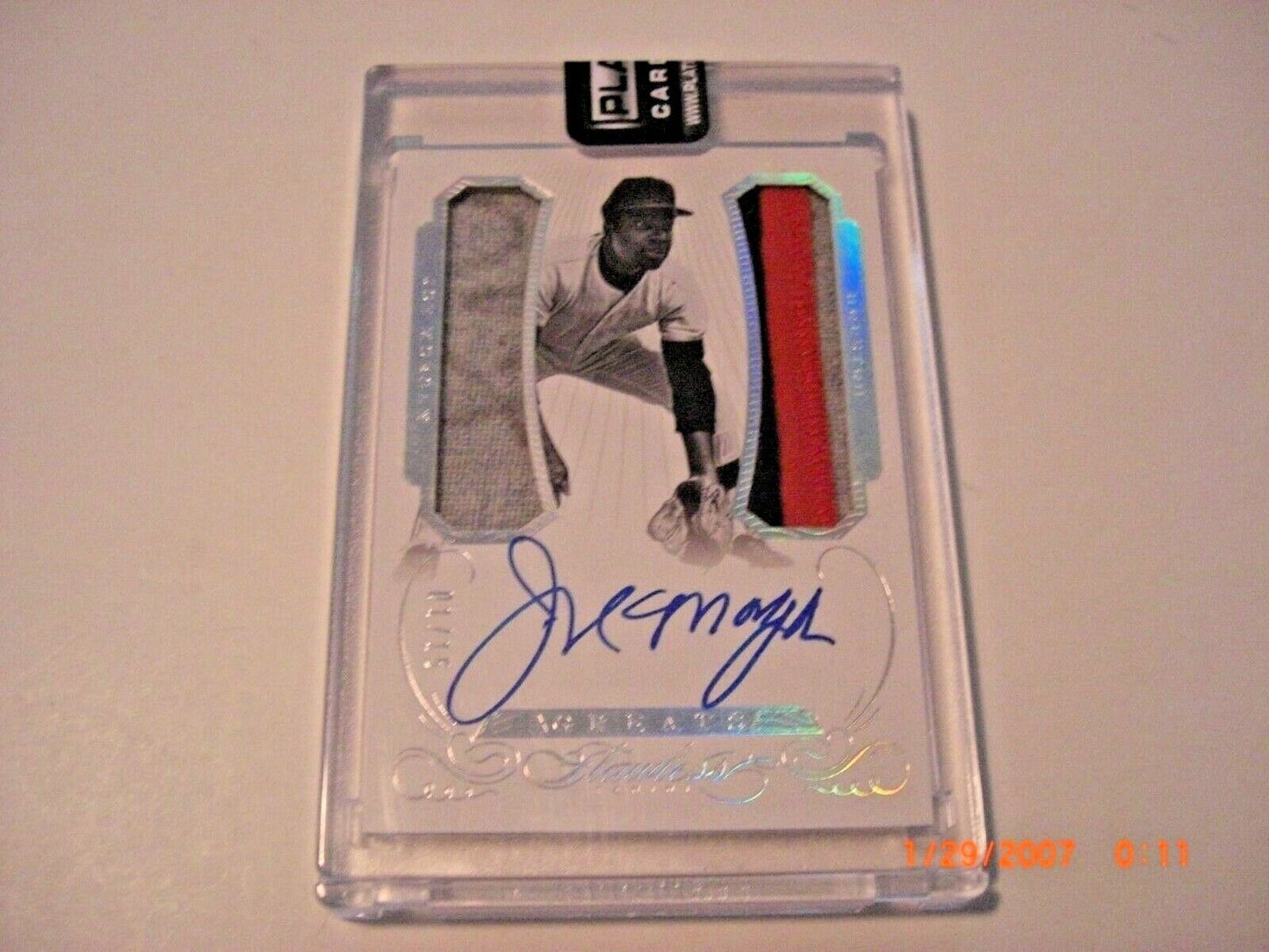 Joe Morgan 16 Flawless 3-Color Dirty Game Dual