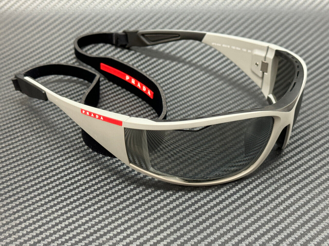 PRADA LINEA ROSSA PS A04S 13Z05A Matte Iron Grey