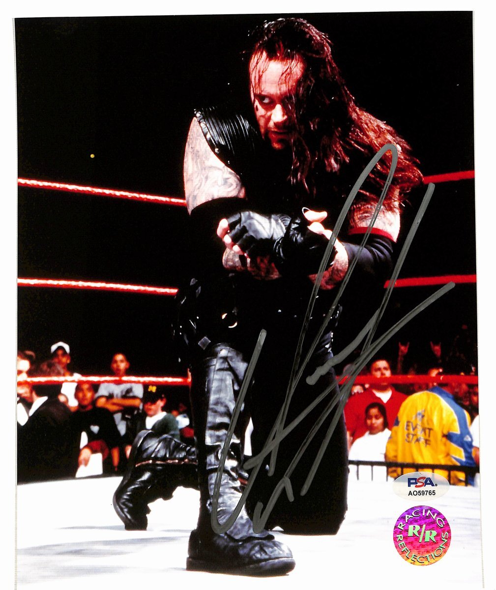 Undertaker Signed/Autographed 8X10 Photo Pro