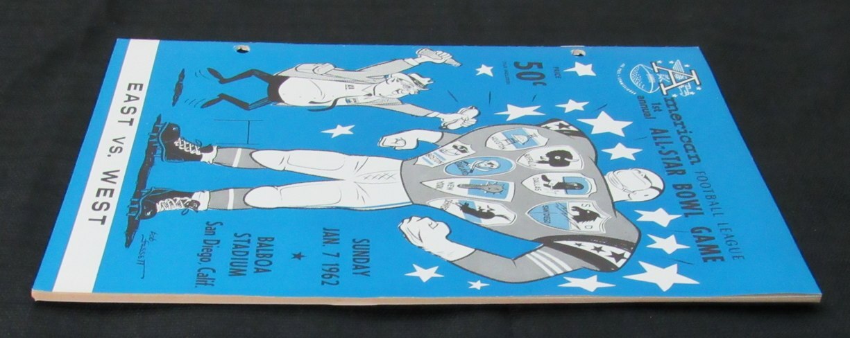 January 7, 1962 American Football League 1St
