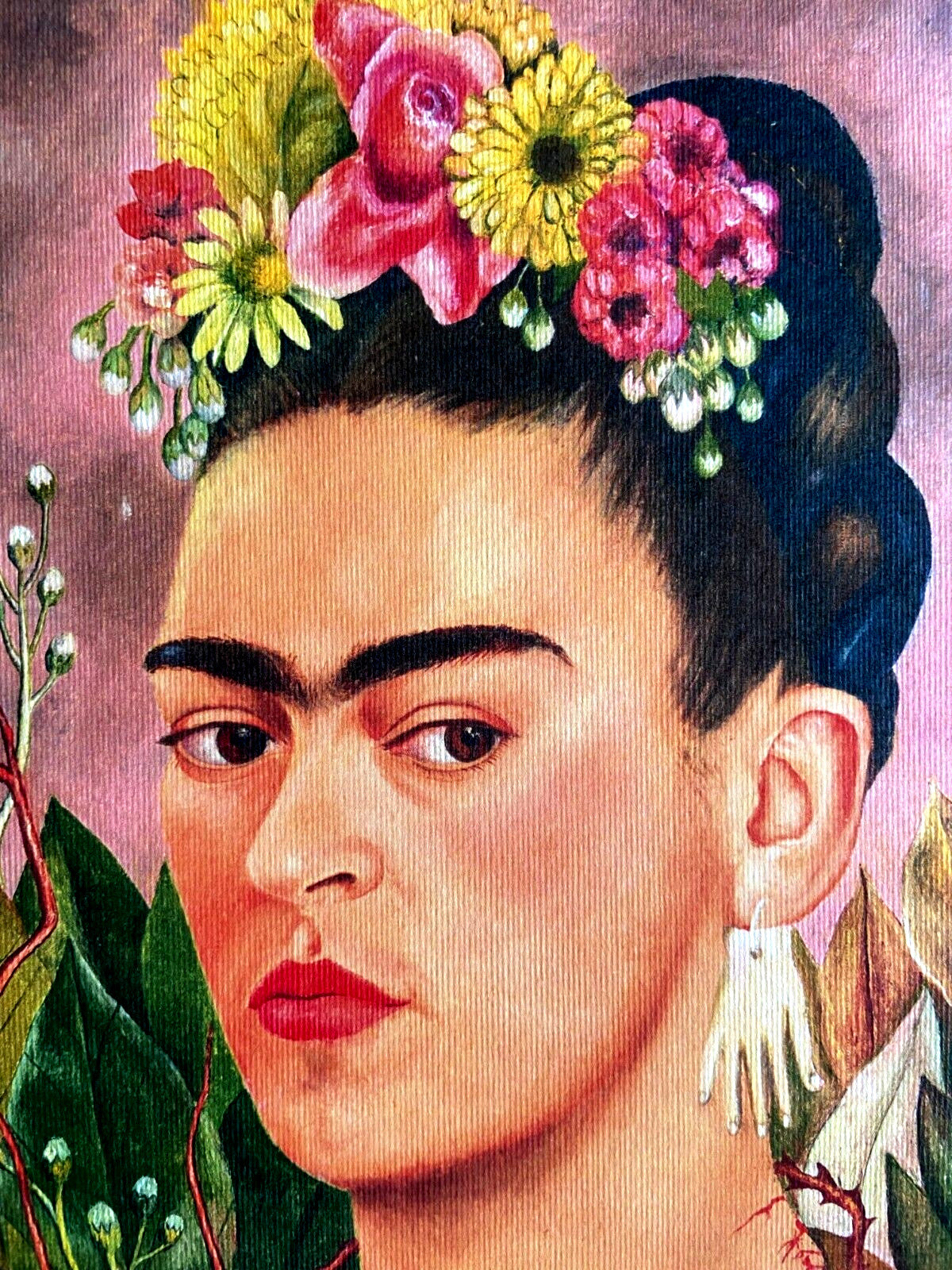 Frida Kahlo Lithograph 275 Ex Coa Original