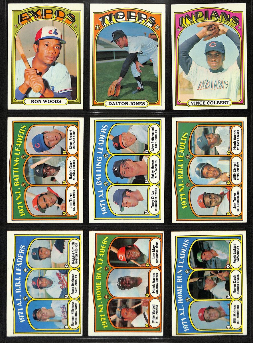 1972 Topps Baseball Complete Set (787)