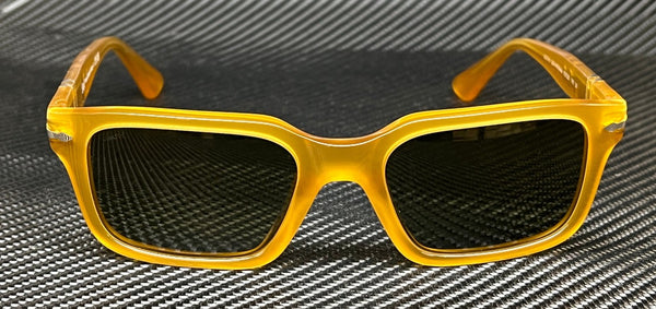 PERSOL PO3272S 204 4E Miele Yellow Unisex 55 mm Sunglasses