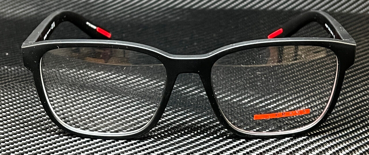 PRADA LINEA ROSSA PS 06PV DG01O1 Black Rubber