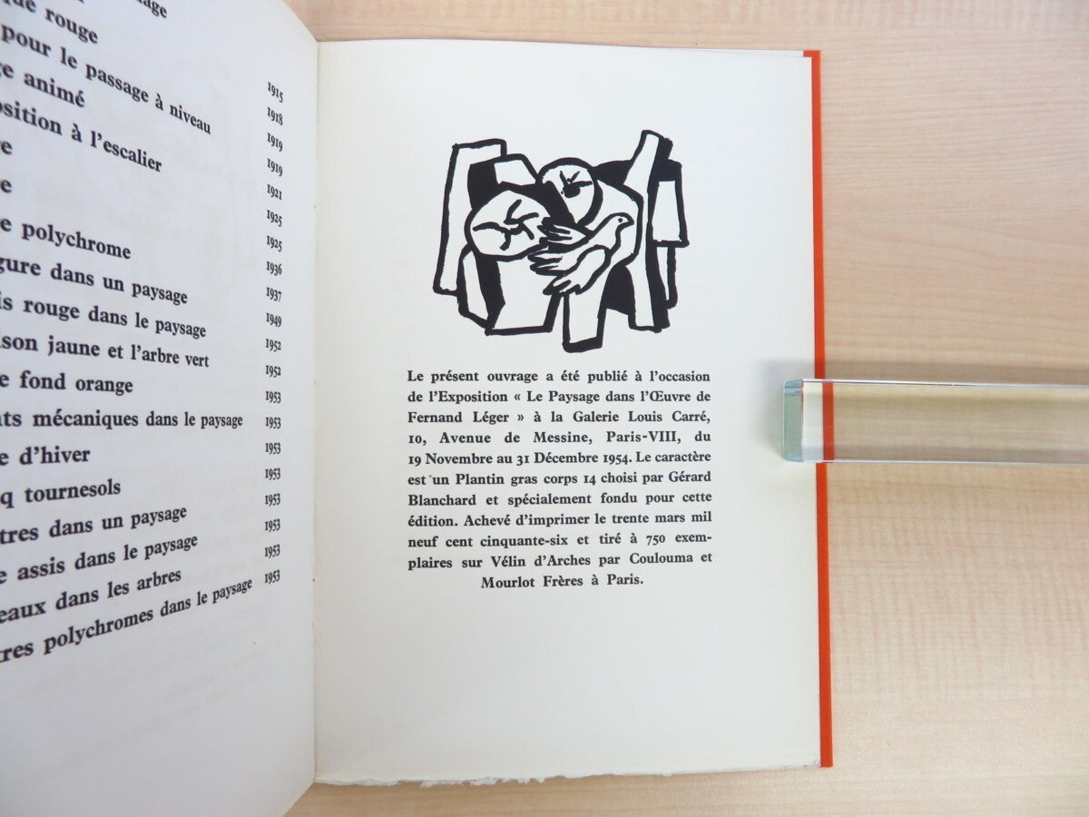 Rare Artbook Entretien De Fernand Leger Avec