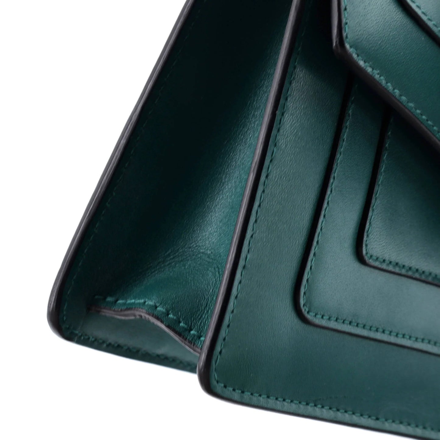 Bvlgari Serpenti Forever Chain Clutch Leather Mini