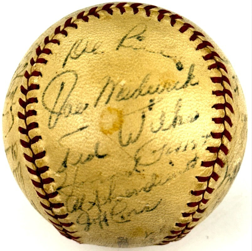 1947 St Louis Cardinals Team Signed Baseball (23)