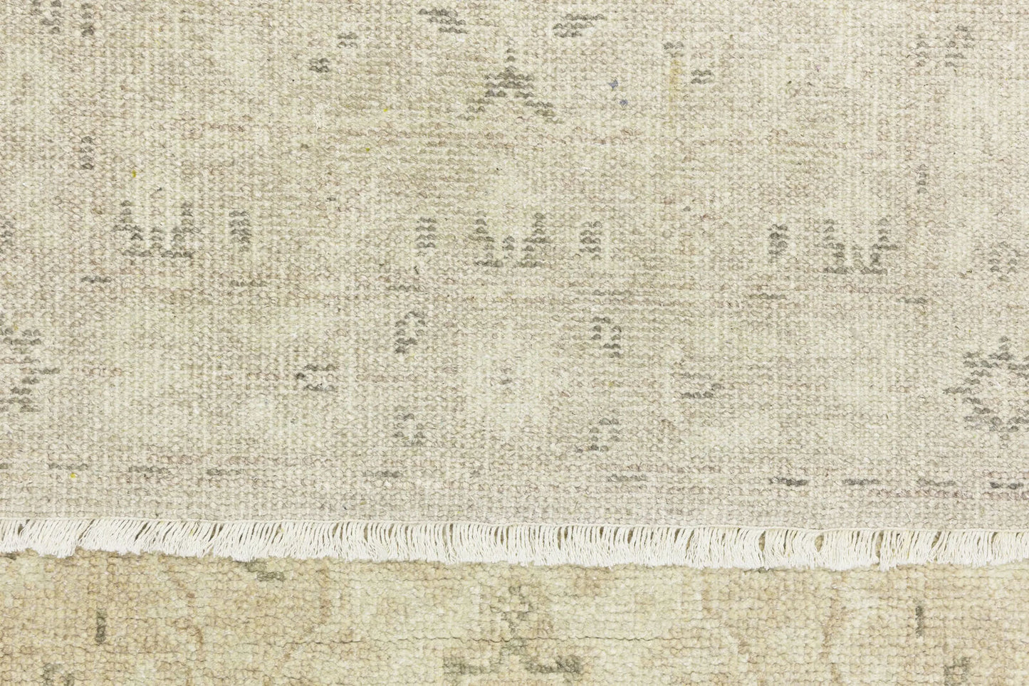 Transitional Oriental Runner Rug Muted Floral