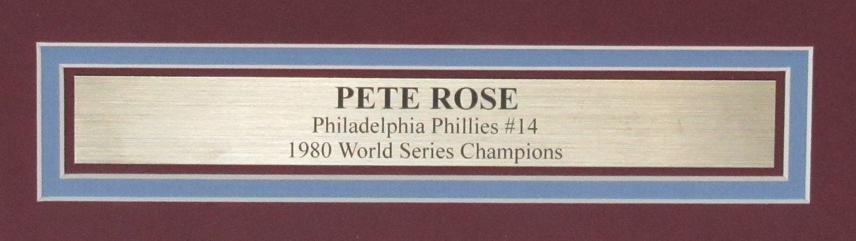 Pete Rose Signed 16X20 Photo Philadelphia