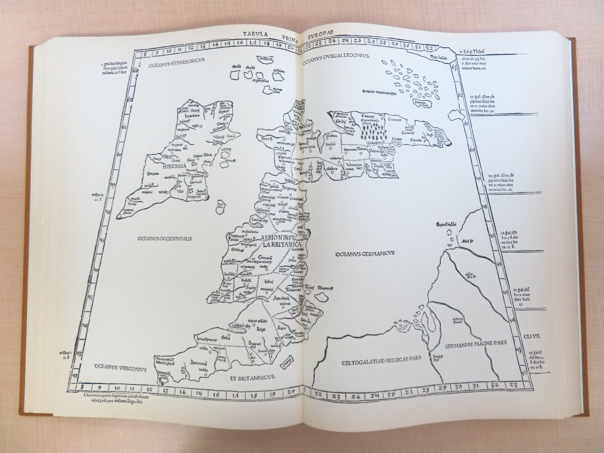 Geographia By Claudius Ptolemaeus - Facsimile Edition, 1513 Strasbourg, 1966