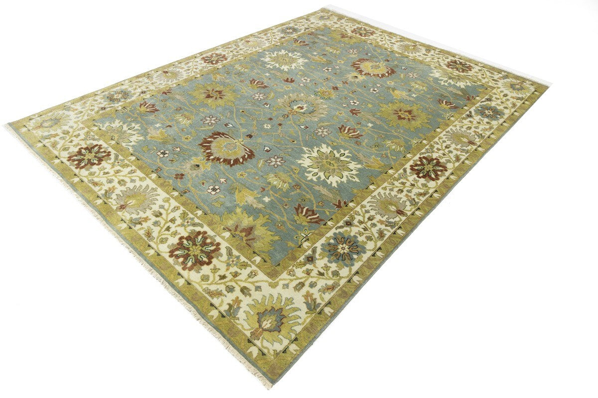 9X12 Ft Osh Chobi Peshawar Oriental Rug Floral