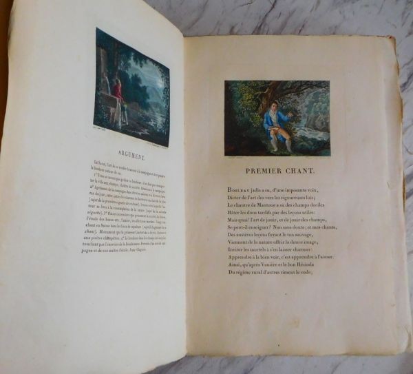 Jacques Delille L'Homme Des Champs 1805 Didot Hand-Colored Plates French Poetry