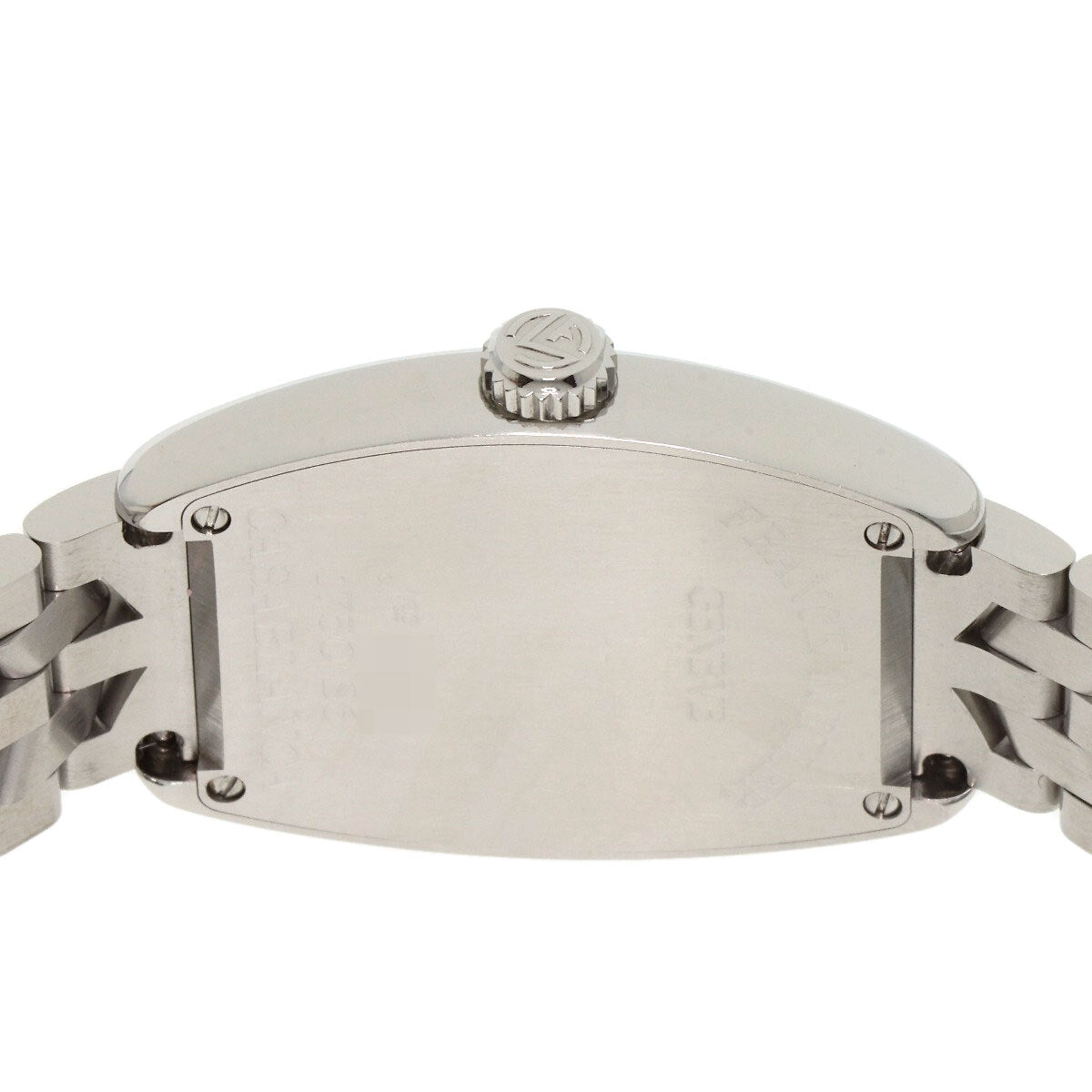 Franck Muller Tonneau Curvex Watches 1750S6 Stainless Steel/Stainless Steel ...