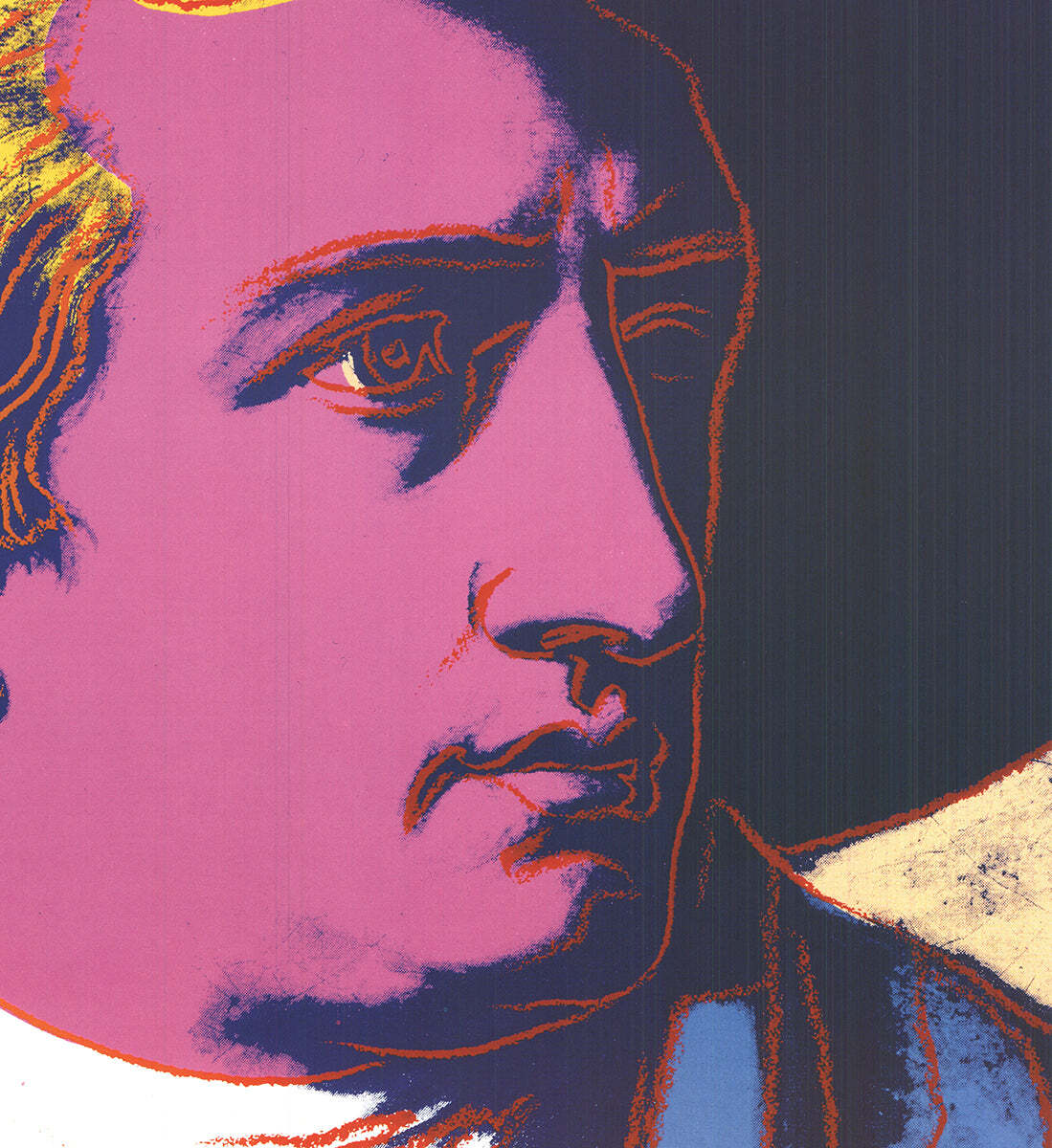 Andy Warhol Goethe Red And Black (Sm) " Poster Pop Art Multicolor