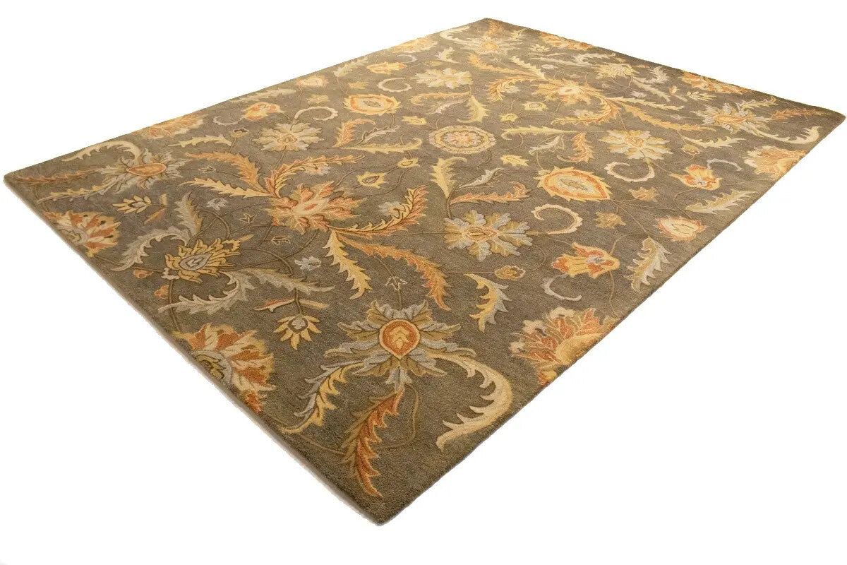 8X11 Ft Hand-Tufted Modern Oriental Rug Large