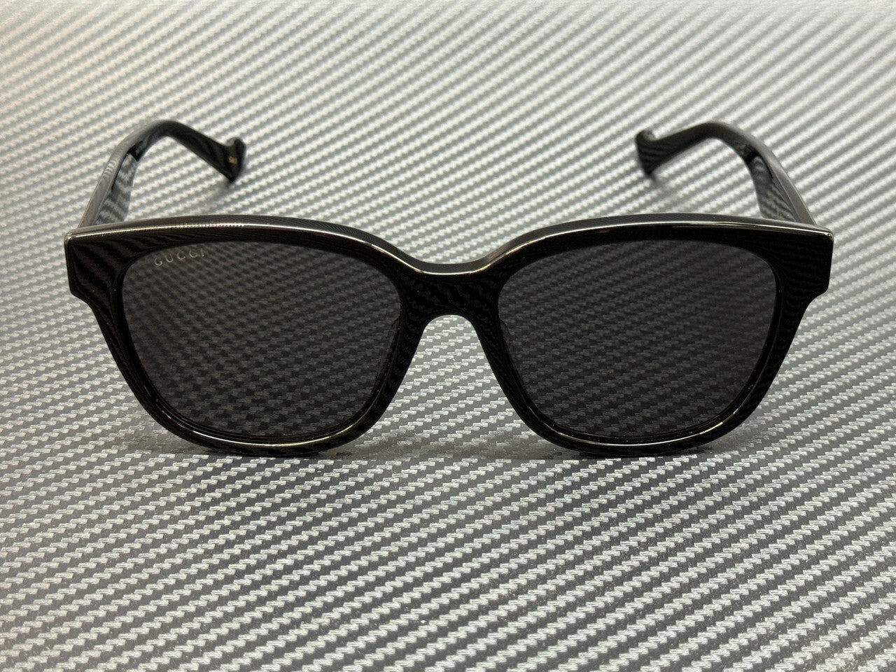 Gucci Gg1430Sk 001 Black Grey Men'S Large 57 Mm