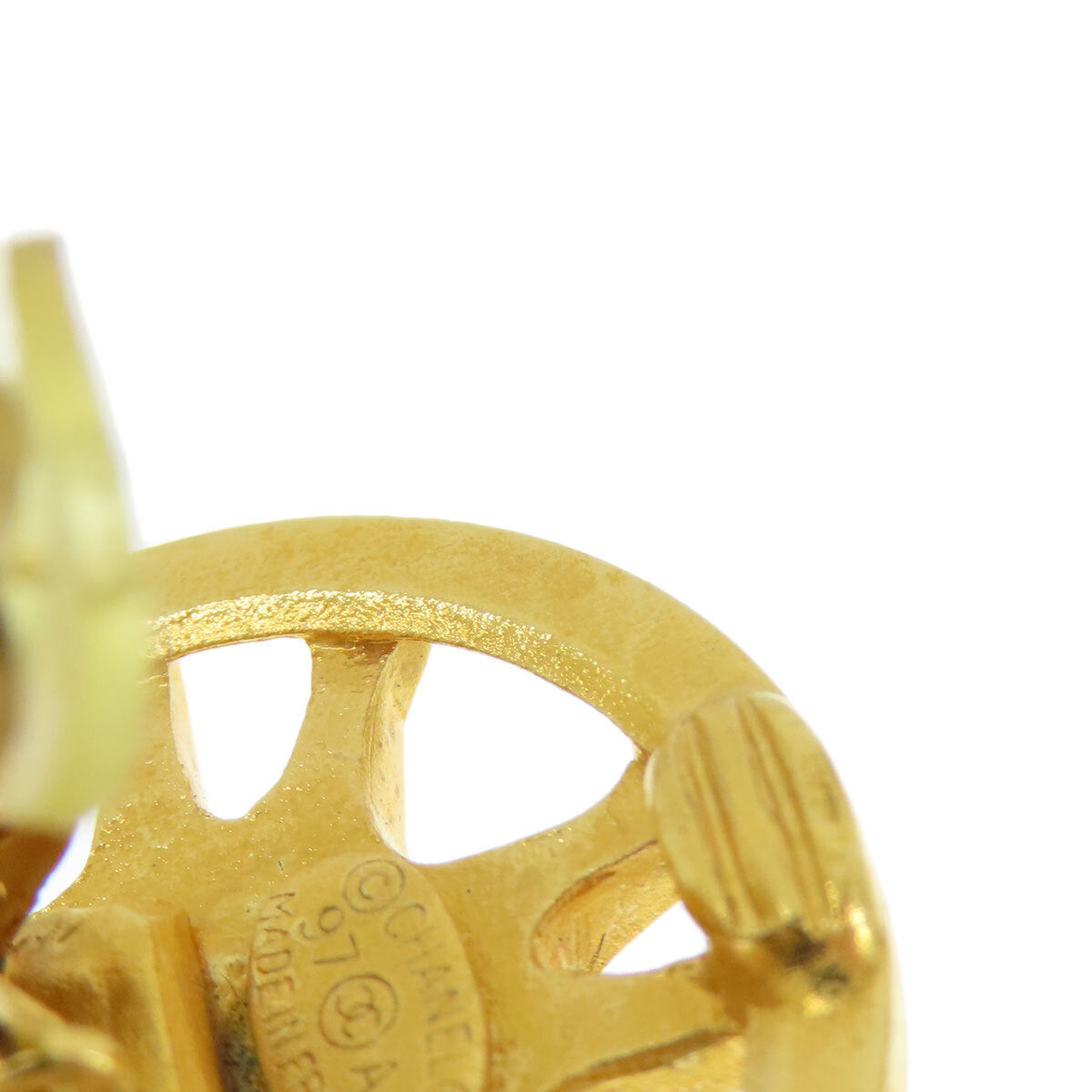 Chanel Earring Coco Mark Metal