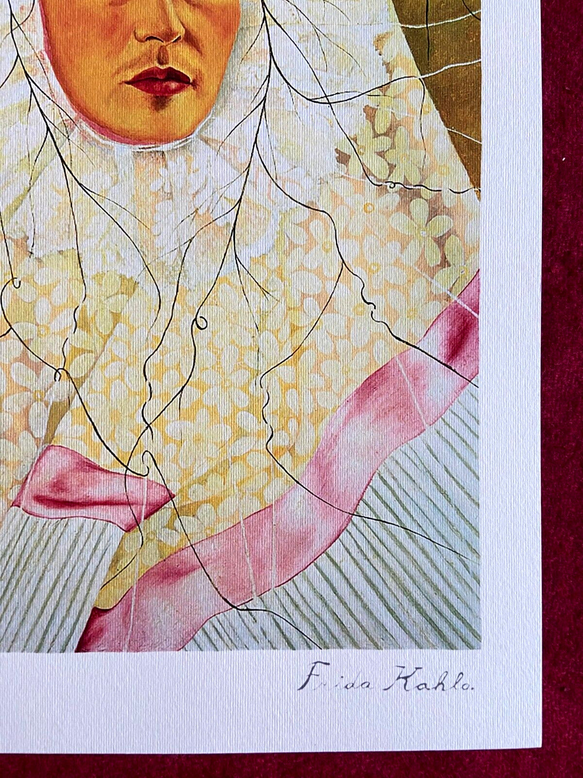 Frida Kahlo Lithograph 275Ex