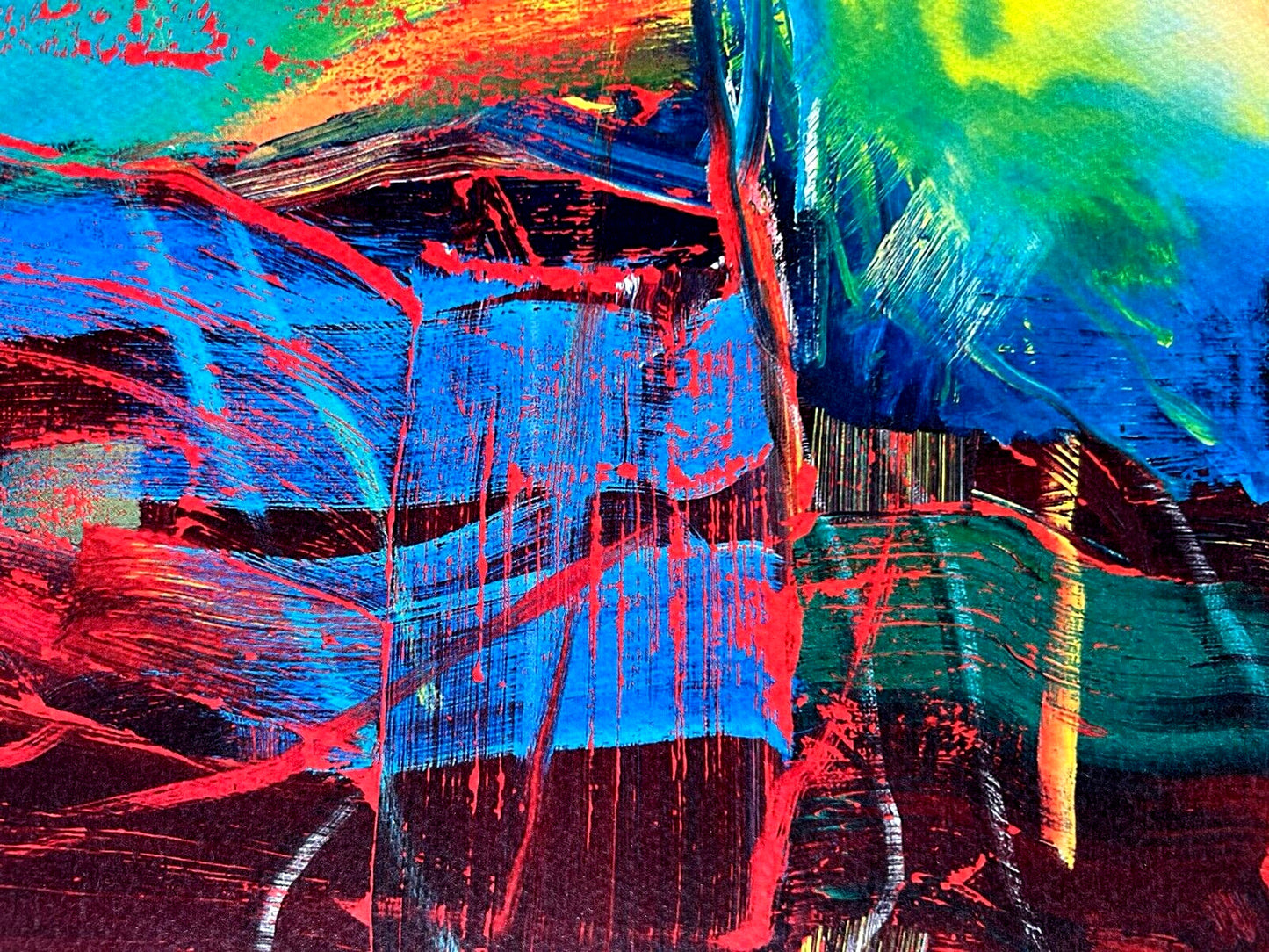 Gerhard Richter Lithograph Coa Signed Numbered By