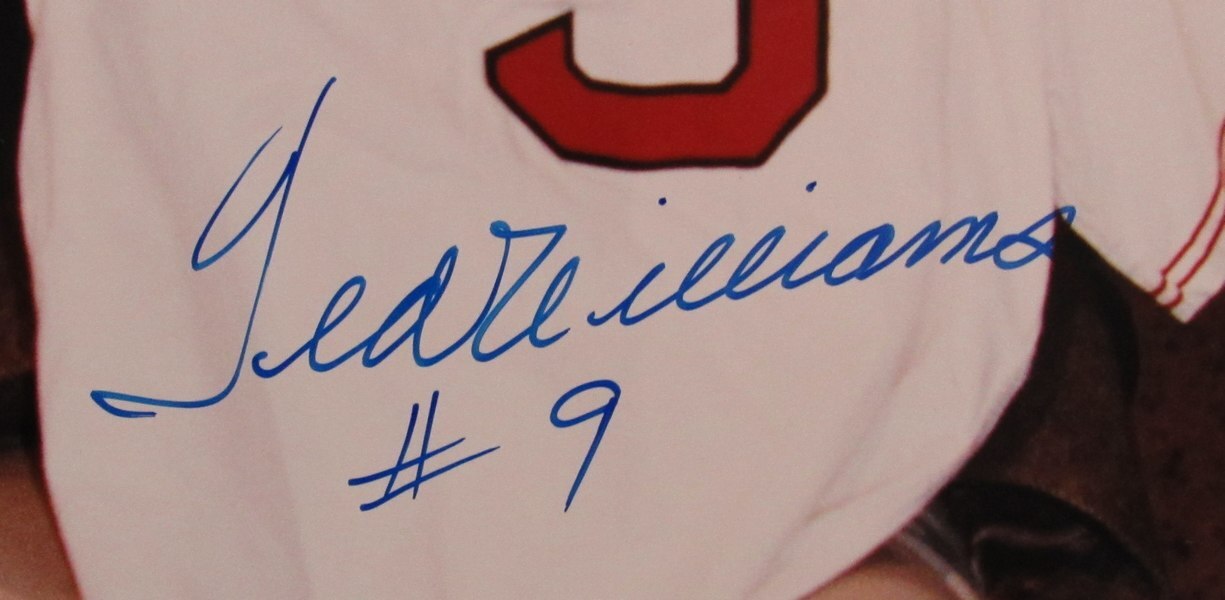 Bobby Orr/Ted Williams/Larry Bird Signed Boys Of