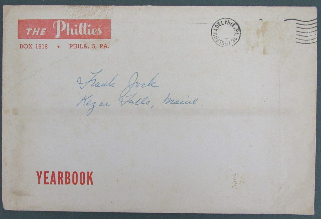 1951 Philadelphia Phillies Year Book/Media Guide