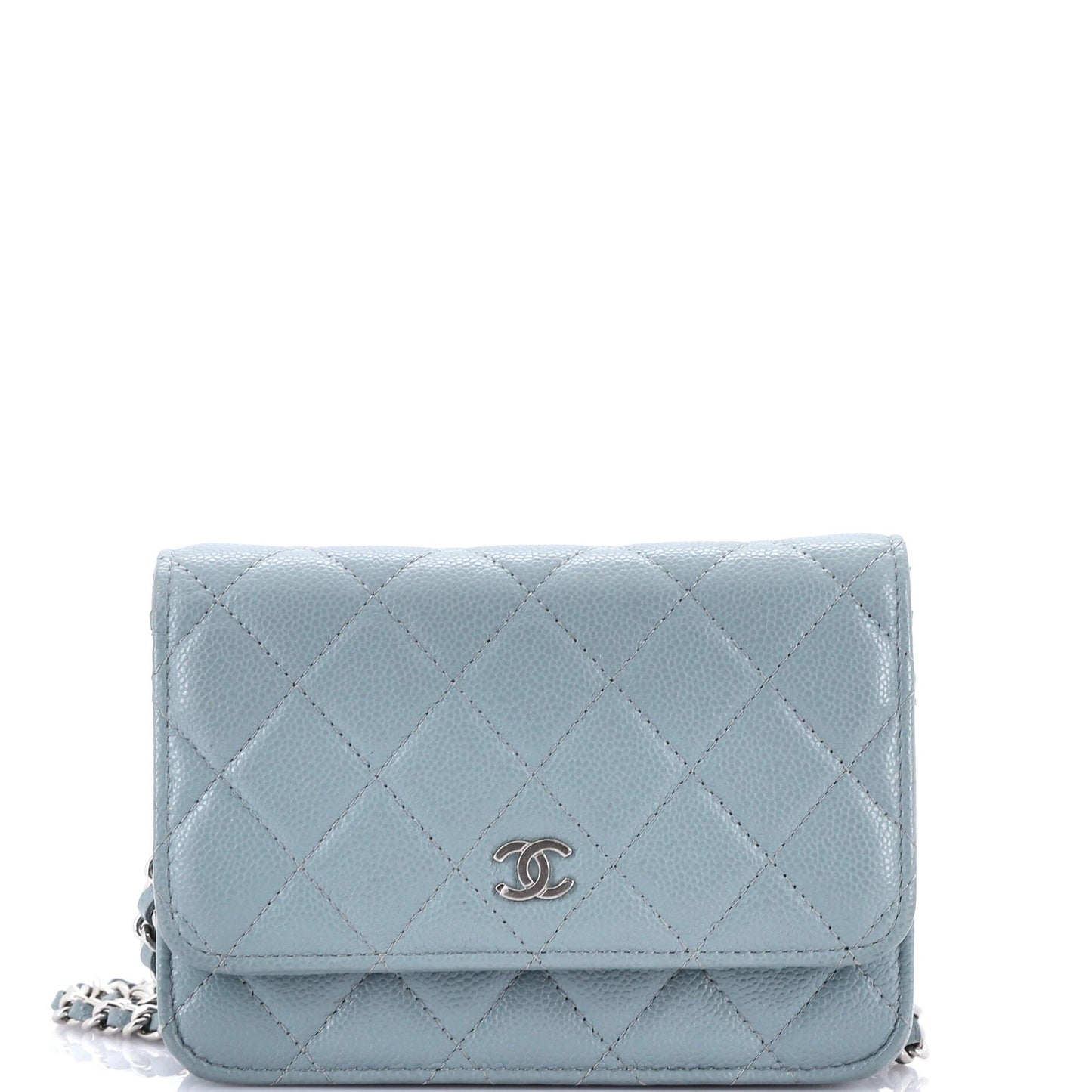 Chanel Wallet On Chain Quilted Caviar Mini