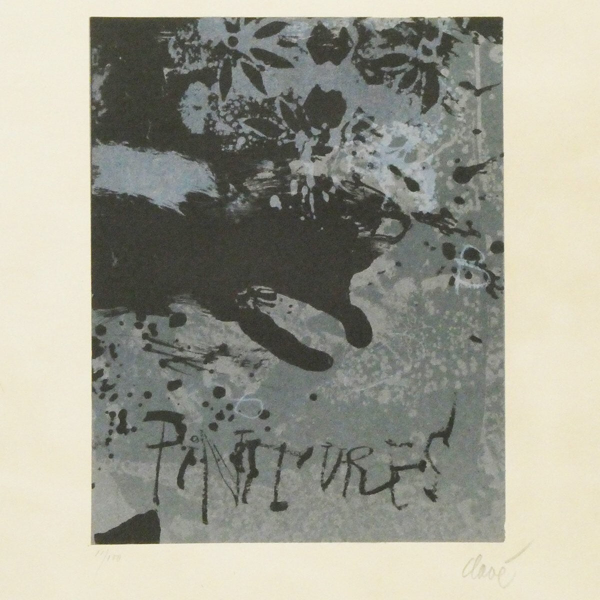 Antoni Clave "Pintures" Signed Limited Edition