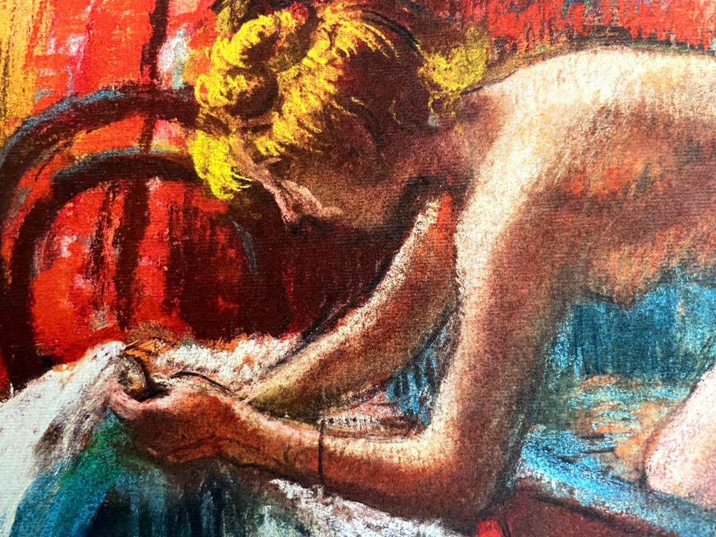 Edgar Degas Lithograph Mourlot Coa 1943 Signed