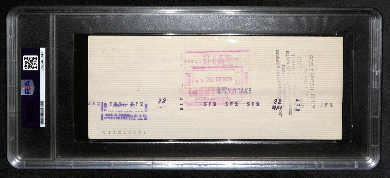 Al Davis Signed/Autographed 1977 Oakland Raiders