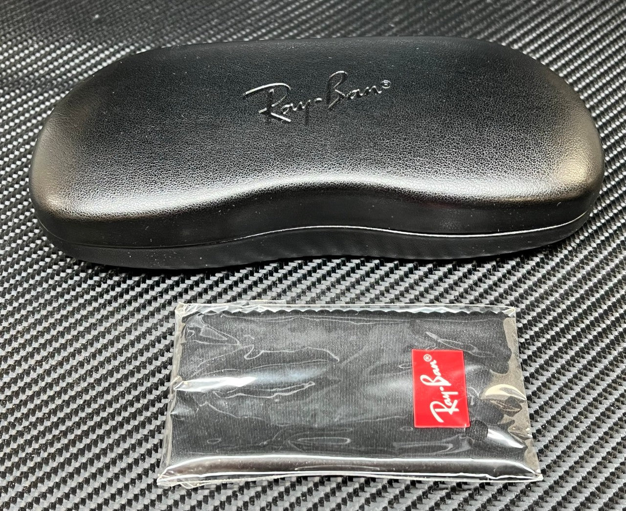 RAY BAN RX7017 5196 Matte Black Rectangle 56 mm Unisex Eyeglasses