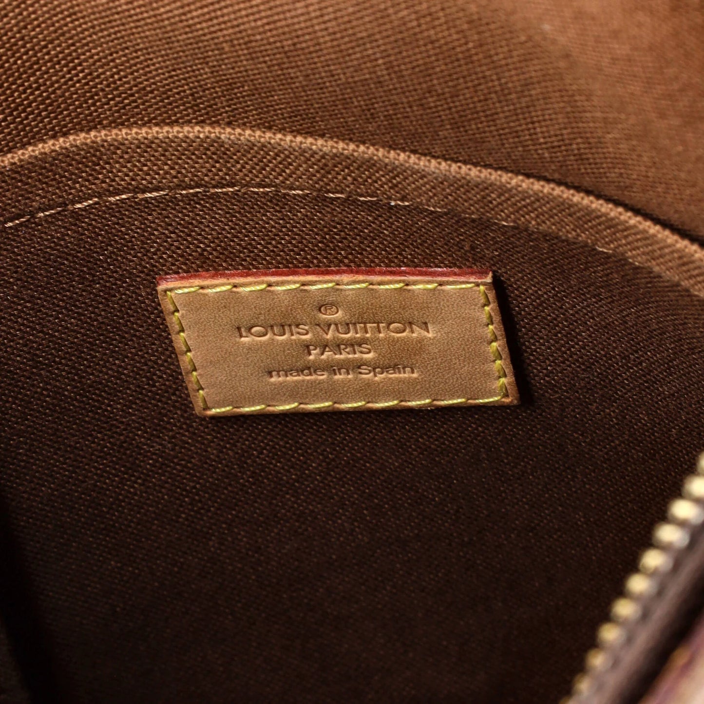 Louis Vuitton Odeon Handbag Monogram Canvas Pm