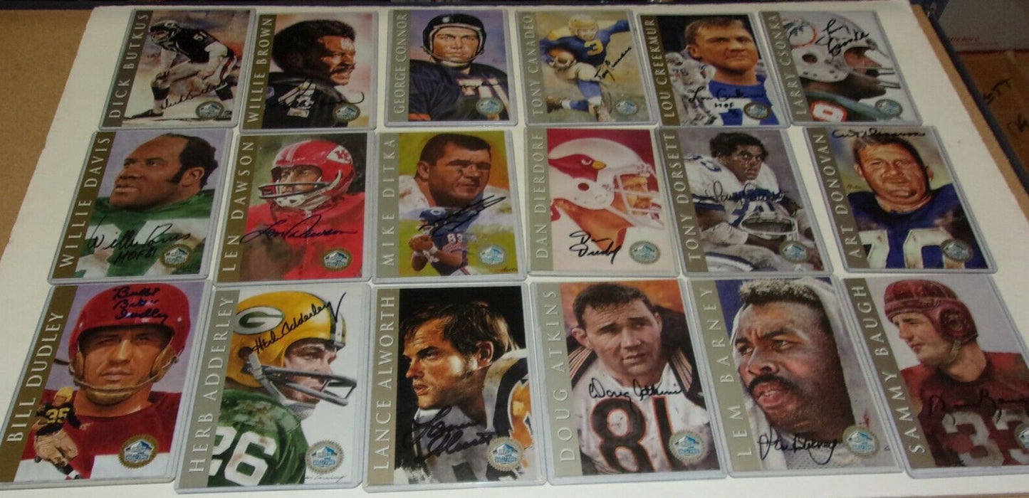 Roger Staubach,Joe Namath ,Tom Landry Hof Series