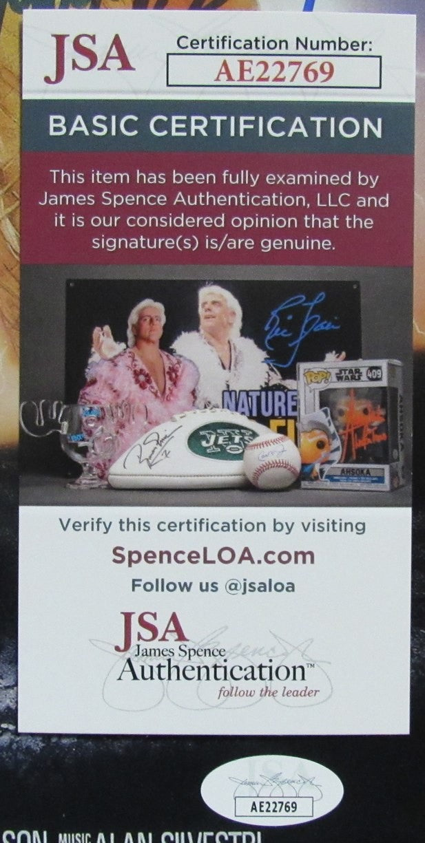 Michael J Fox/Lloyd/Thompson/Wilson (4)Signed 11X17 Photo Back To Future Jsa 099