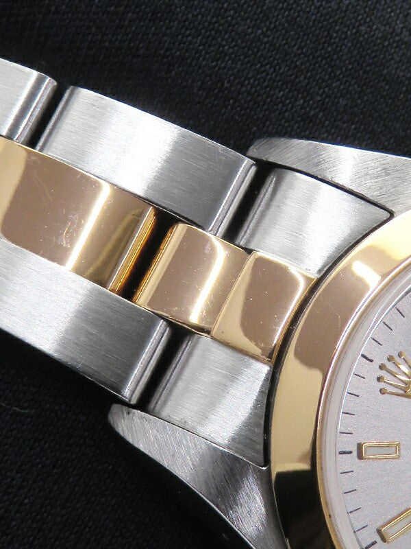 Rolex Oyster Perpetual 76183 Gray Case Size 24Mm Ladies Used Watch #71021