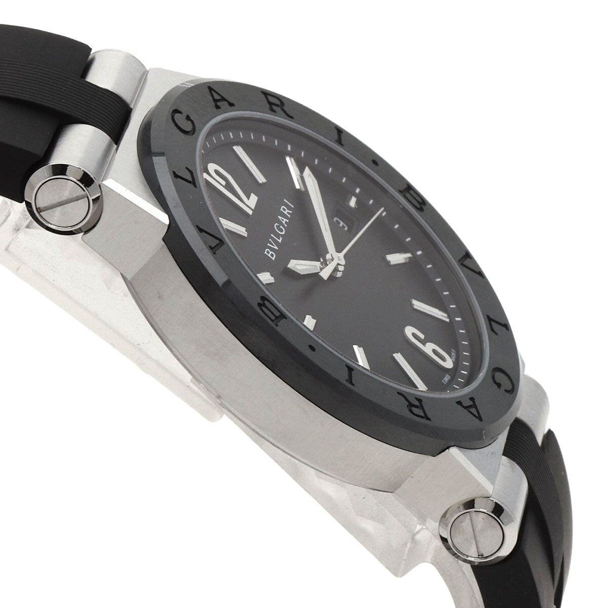 Bvlgari Diagono Ceramic Watches Dg42Sc Stainless