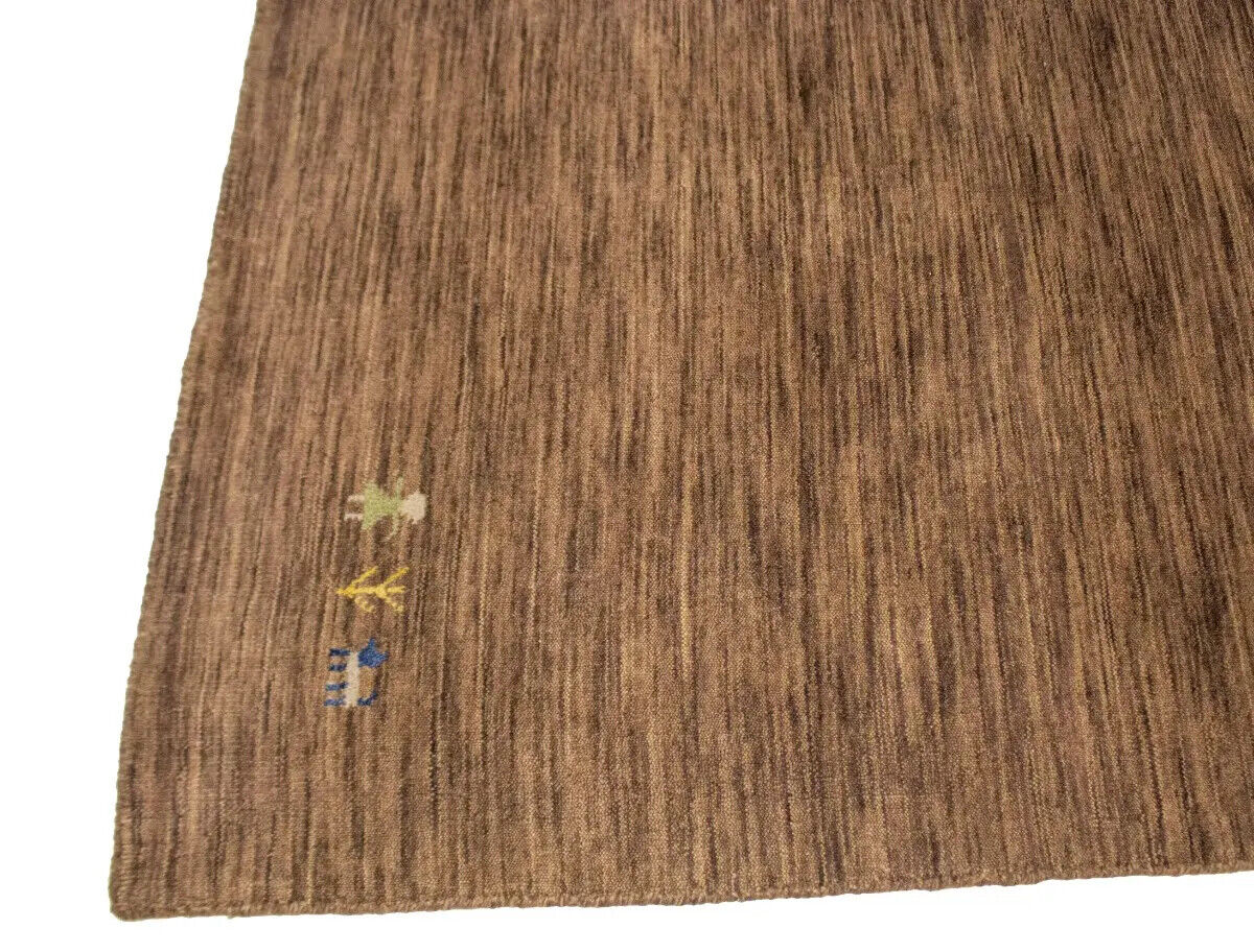 5X8 Ft Hand-Loomed Modern Oriental Rug Solid