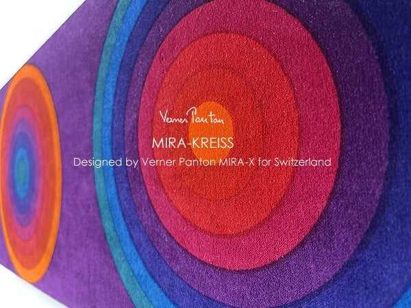 Vintage Verner Panton Mira Kreiss Velvet Cloth