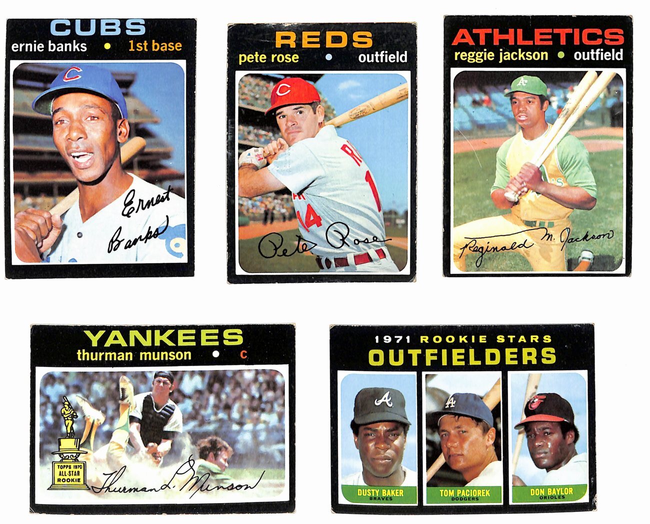 1971 Topps Baseball Complete Set (752) Cards