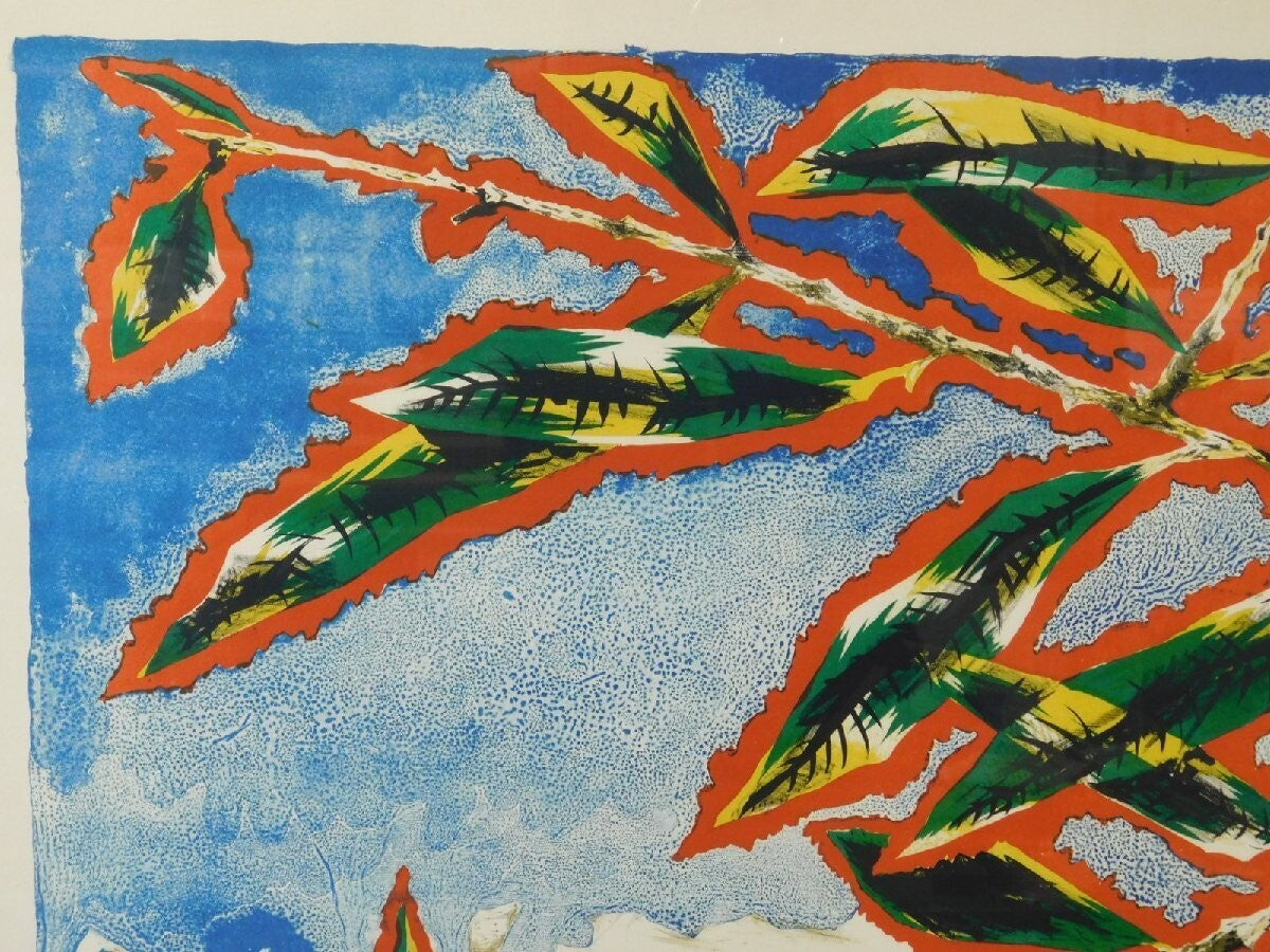 Jean Lurcat Untitled Tapestry Leaf Lithograph