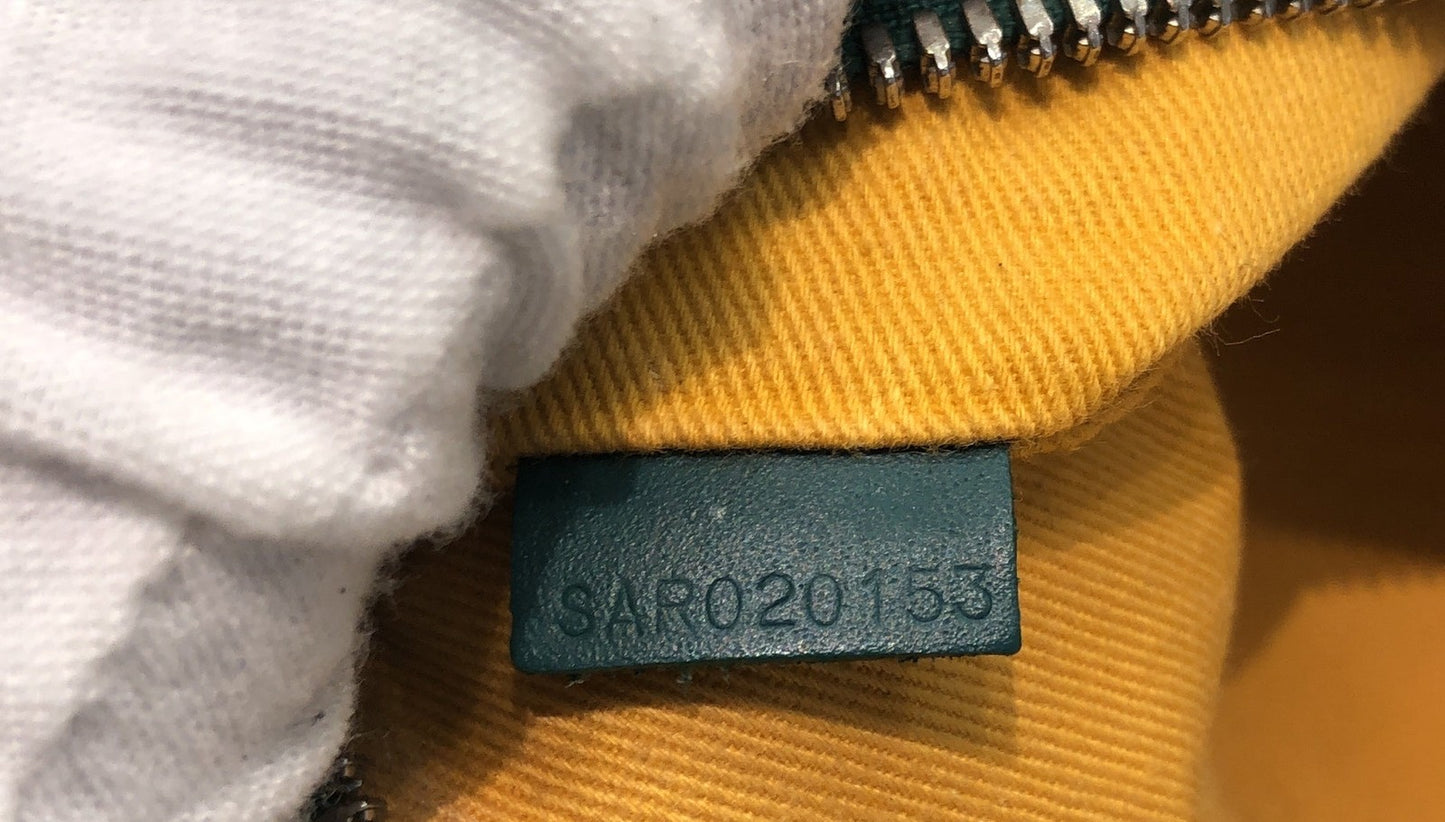 Goyard Senat Zip Pouch Coated Canvas Mm