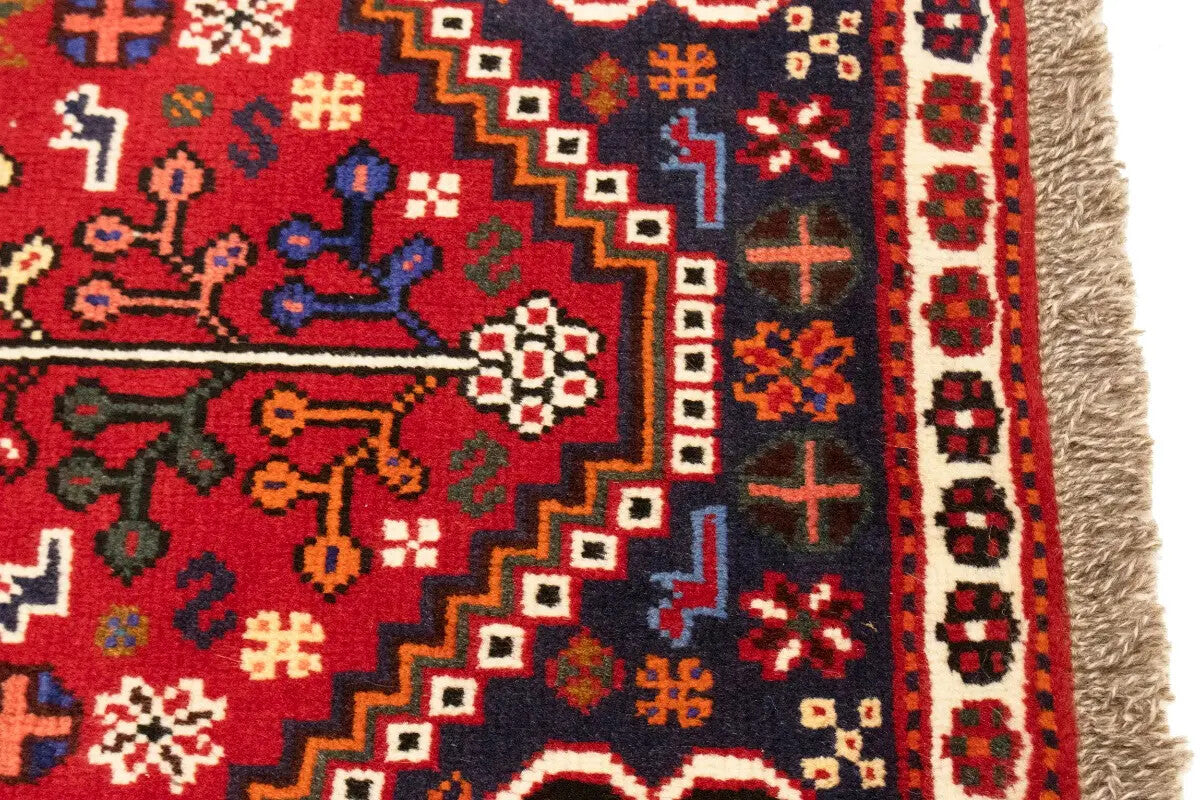 Vintage Style Handmade Tribal Oriental Rug