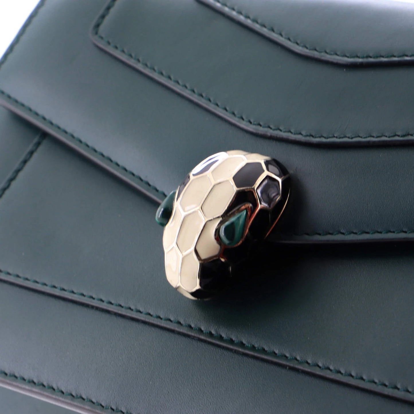 Bvlgari Serpenti Forever Shoulder Bag Leather Small