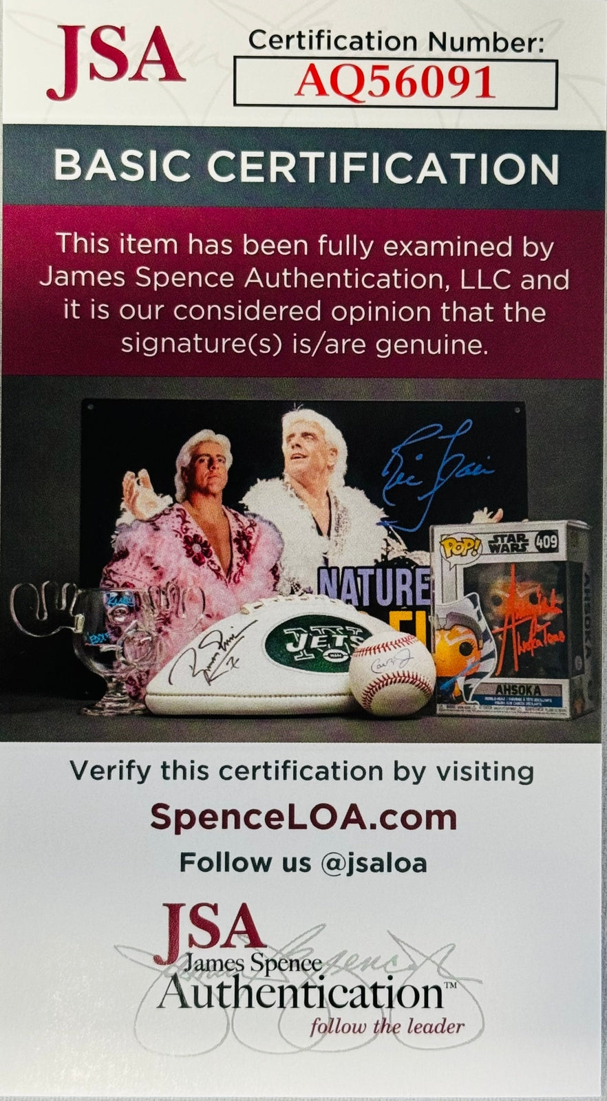 Randy White Autographed Official Nfl Football (Jsa)