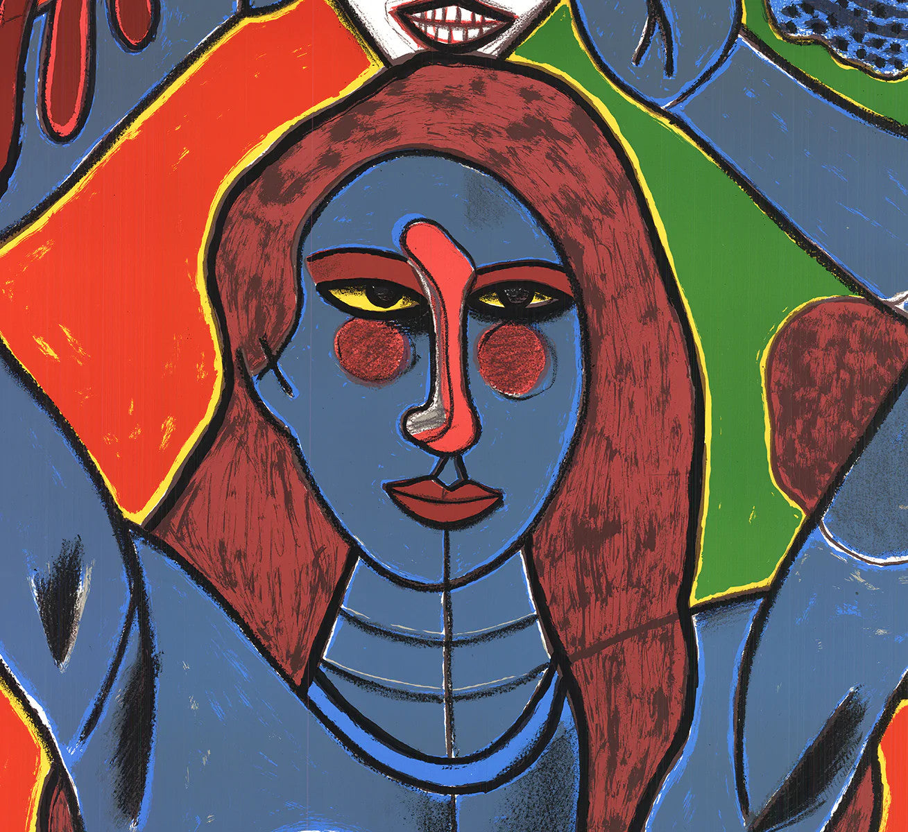 Pierre Corneille La Sensualite Du Sensible " Serigraph Contemporary