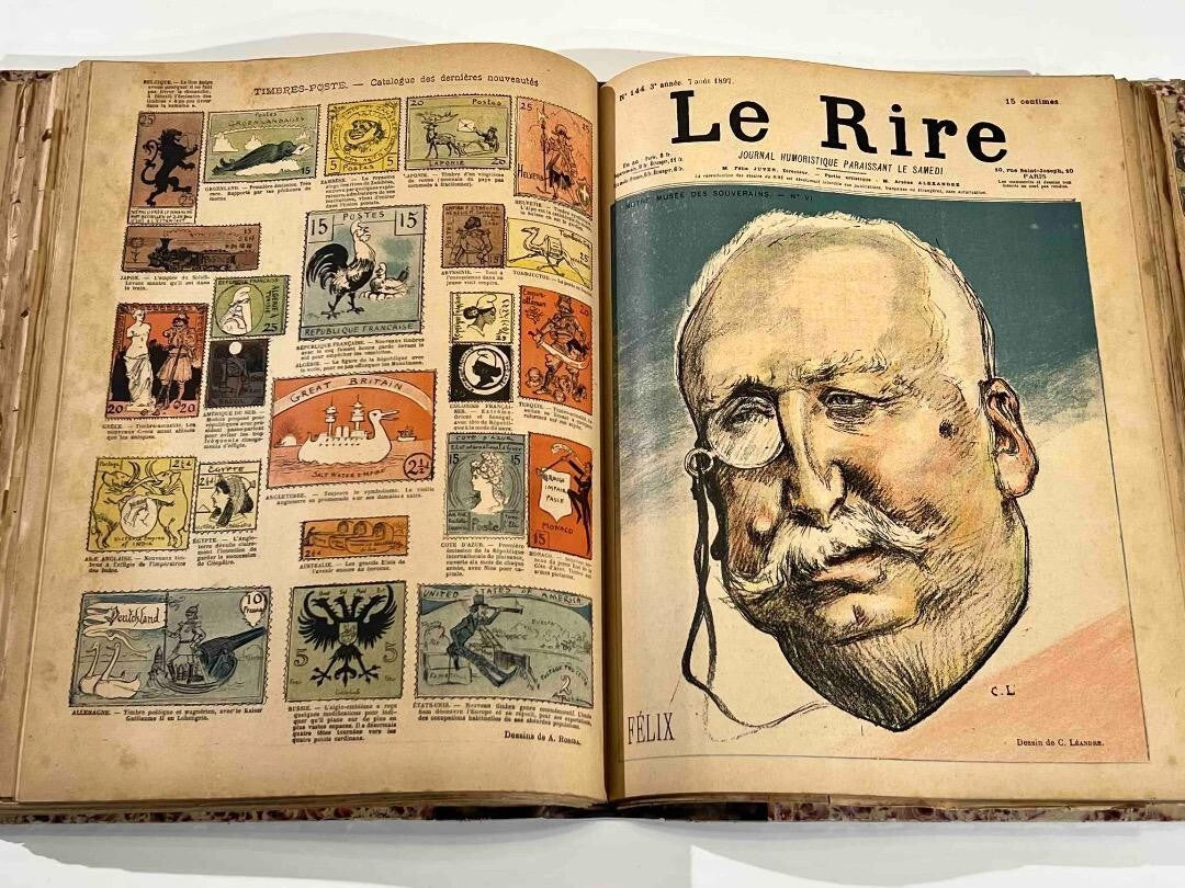 Le Rire 1897-1901 Bound Edition (53 Issues)
