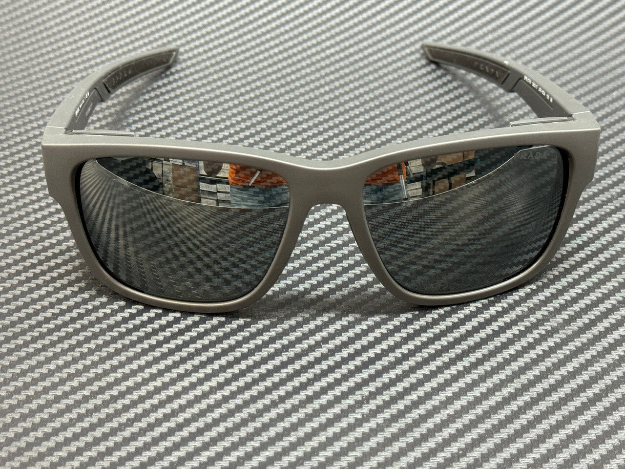 Prada Linea Rossa Ps 07Ws Ufk60A Grey Rubber